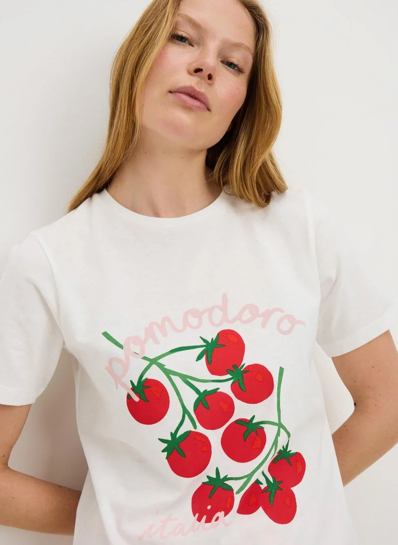 ماتلان White Tomato Short Pyjama Set